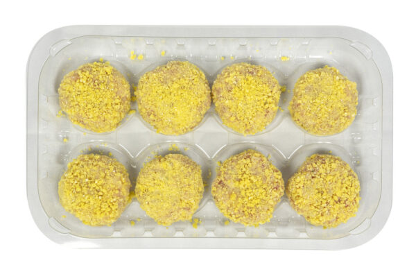 Polpette con impanatura di mais